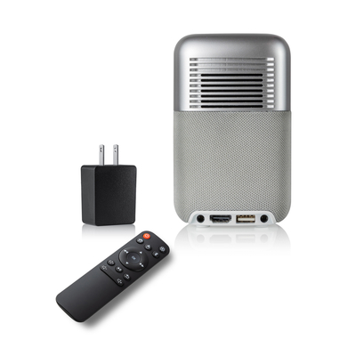 4K হোম DLP প্রজেক্টর 1GB 16GB মেমরি LED পিকো প্রজেক্টর 100 ANSI লুমেনস