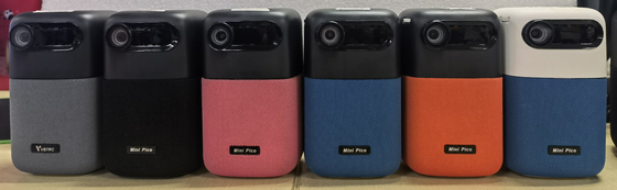 Android9.0 Home DLP প্রজেক্টর 100 ANSI Lumens প্রজেক্টর বিল্ড ইন 10000mAh ব্যাটারি