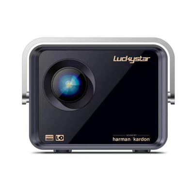 200 ANSI লুমেন 3.5&quot; LCD পোর্টেবল প্রজেক্টর 1080P Android 9.0 OS