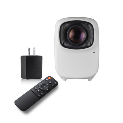 আউটডোর 1080P মিনি প্রজেক্টর Android Smart Portable Projectors 200 Lumens 1.2m 3m